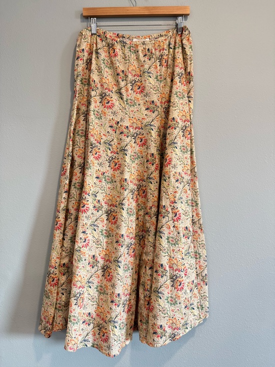 THE GREAT. Dresses & Skirts - THE GREAT. The Godet Floral A-Line Maxi Skirt Boho Euro Summer Cottage Size2/M